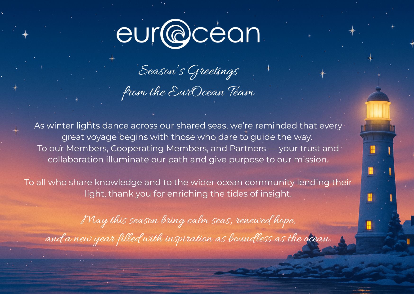 A Joyful Year at EurOcean: Celebrating Together