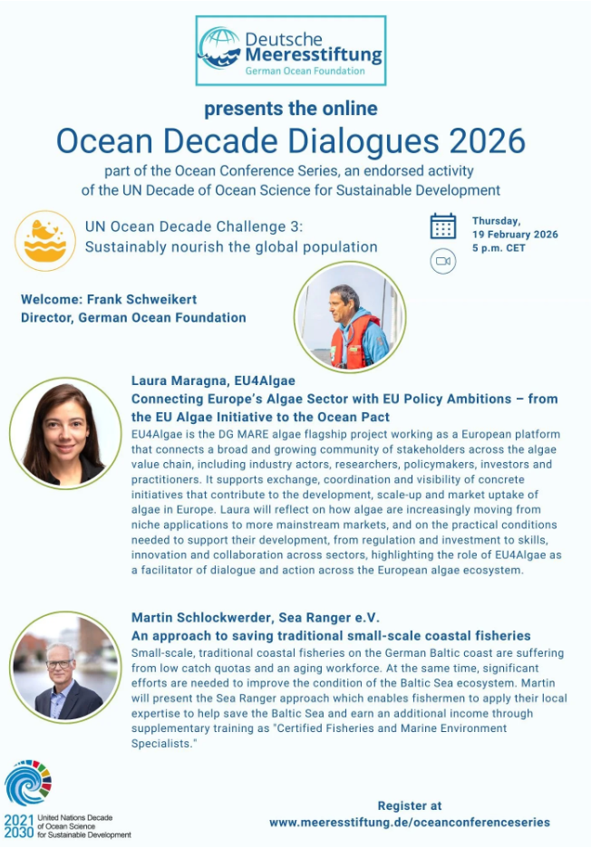 The German Ocean Foundation's Ocean Decade Dialogue: How to Sustainably Nourish the World's Population