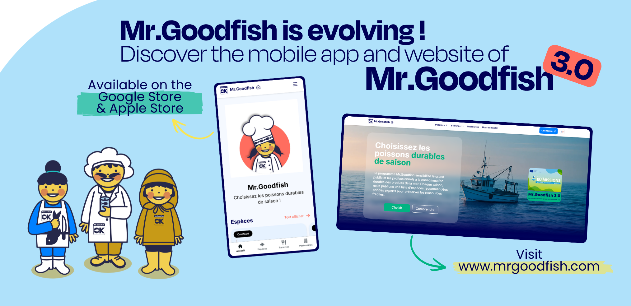Mr.Goodfish Unveils New Website and Mobile App