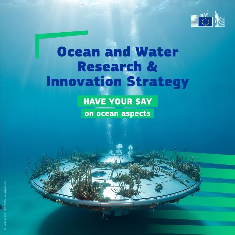 European Commission Launches Call for Evidence on Ocean and Water Research & Innovation Strategy