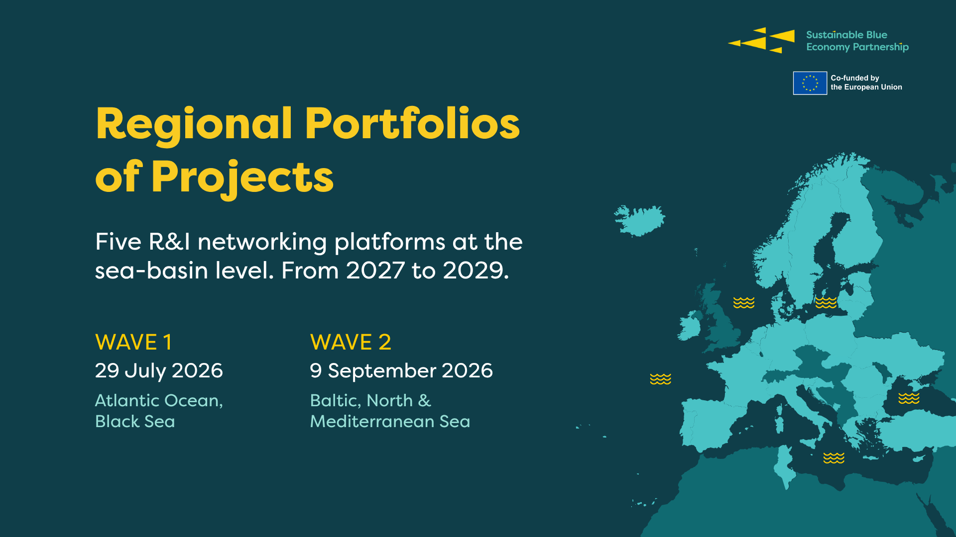 Upcoming Calls for Interest for Sustainable Blue Economy Partnership Regional Portfolios