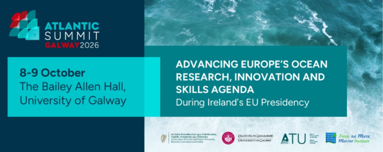 Atlantic Summit Galway 2026 to Advance Europe's Ocean Research Agenda