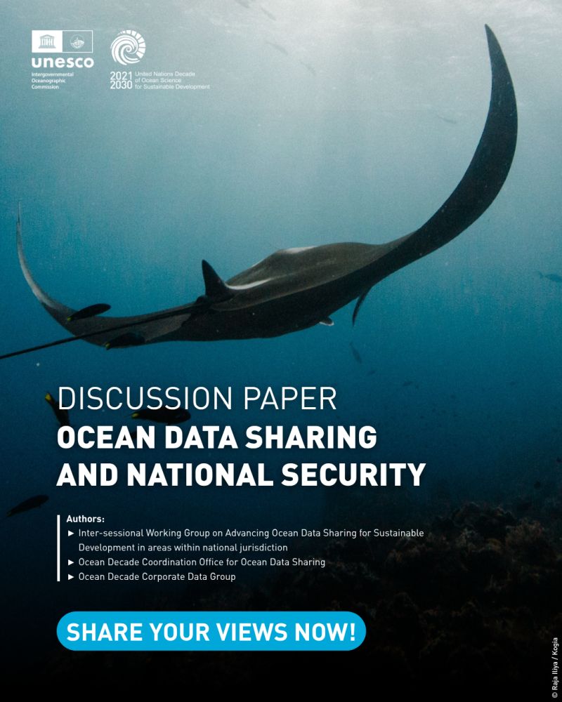 Have Your Say: Ocean Data Sharing and National Security